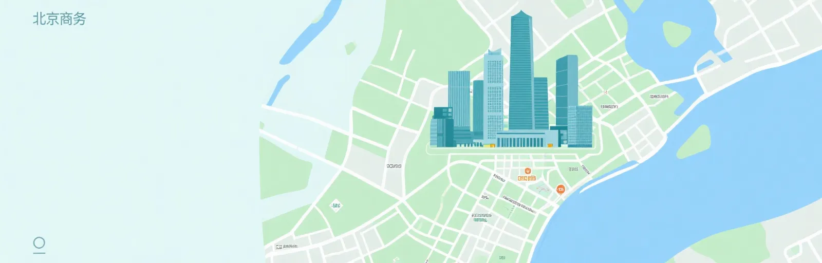 公司地址地图示意